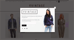 Desktop Screenshot of e-vintage.co.uk